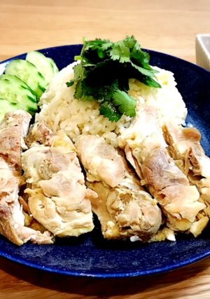 本場の味。簡単シンガポールチキンライス-レシピのメイン写真