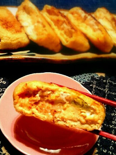 鶏キムチのカリカリお稲荷-レシピのメイン写真