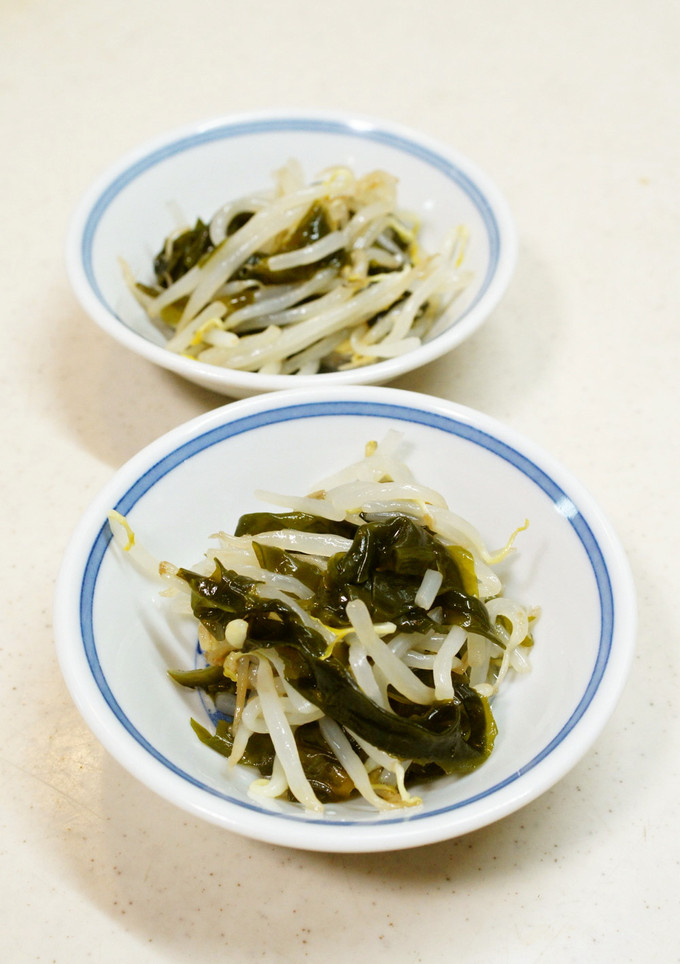 もやしと生わかめの酢の物-レシピのメイン写真