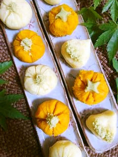秋の材料で和菓子作り-レシピのメイン写真