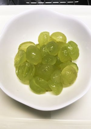 皮タネとったら食べた！美味ぶどうの食べ方-レシピのメイン写真