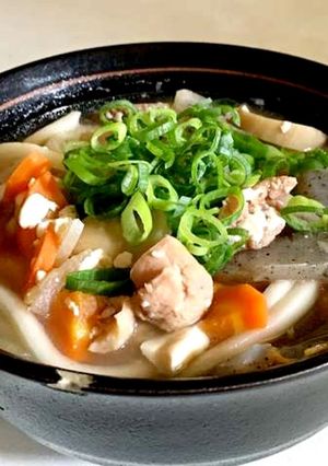 けんちん汁の煮汁-レシピのメイン写真