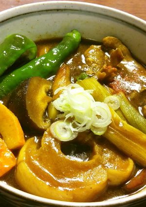 鴨カレー南蛮-レシピのメイン写真