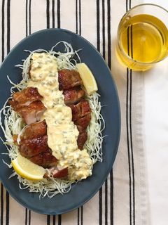 揚げないチキン南蛮-レシピのメイン写真