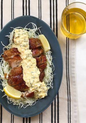 揚げないチキン南蛮-レシピのメイン写真