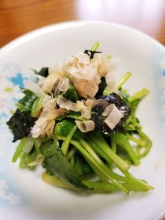 ☆簡単副菜♪三つ葉のおひたし☆-レシピのメイン写真