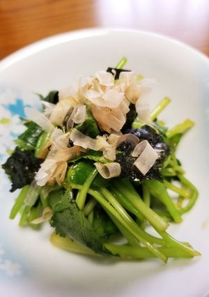 ☆簡単副菜♪三つ葉のおひたし☆-レシピのメイン写真