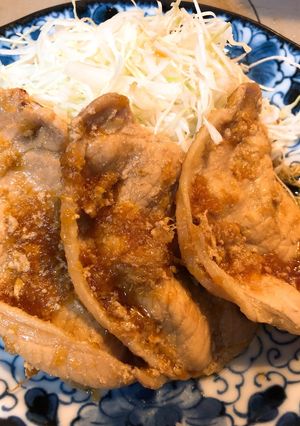 簡単☆豚タマ生姜焼き-レシピのメイン写真