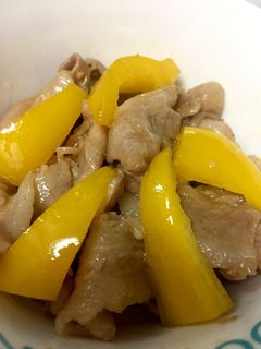 豚肉とパプリカのにんにく醤油炒め-レシピのメイン写真