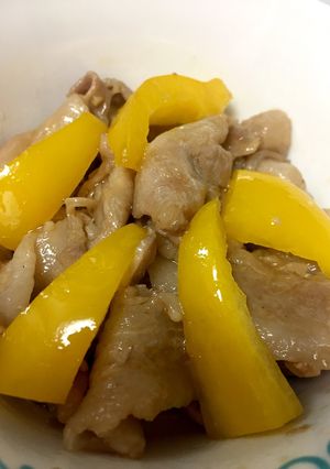 豚肉とパプリカのにんにく醤油炒め-レシピのメイン写真