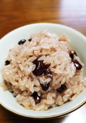 ☆炊飯器で甘いお赤飯☆-レシピのメイン写真