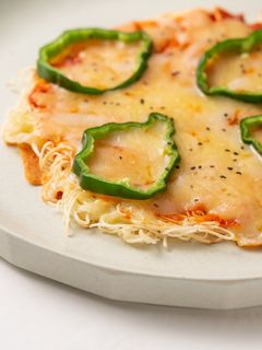 〜余りの素麺で〜 そうめんピザ!-レシピのメイン写真