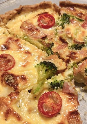 簡単生地から作る！ポテトと野菜のキッシュ-レシピのメイン写真