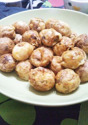さらにひと手間かけて……まんまるたこ焼き-レシピのメイン写真