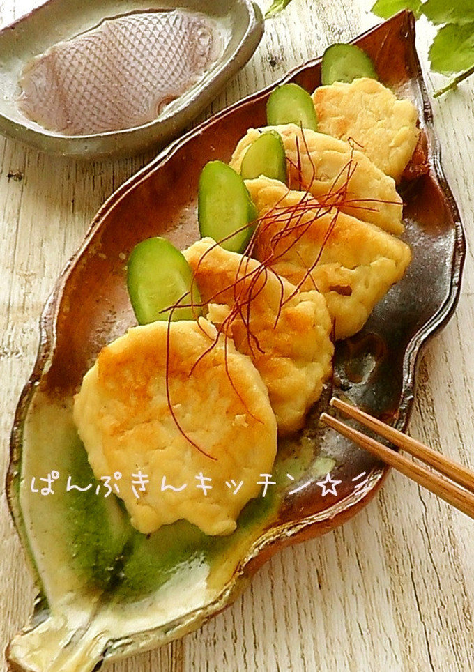 はんぺんとササミでフワフワひと口焼き⁂-レシピのメイン写真