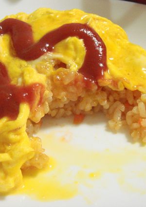 簡単☆炊飯器ＤＥケチャップライス-レシピのメイン写真