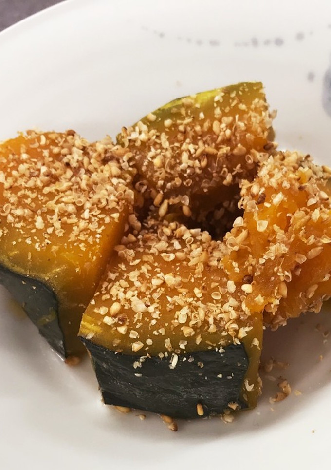かぼちゃのゴマ煮-レシピのメイン写真