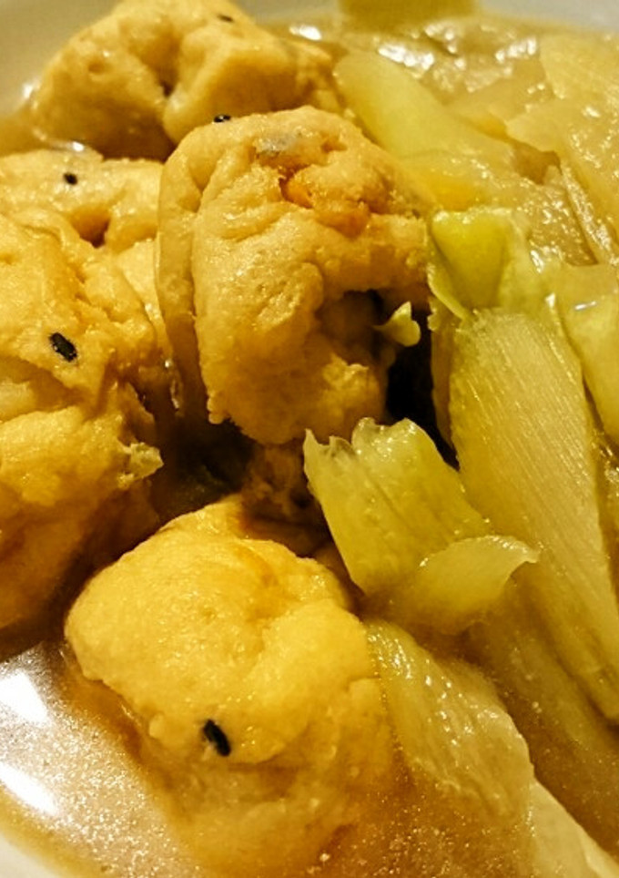 はす芋と厚揚げの煮物-レシピのメイン写真
