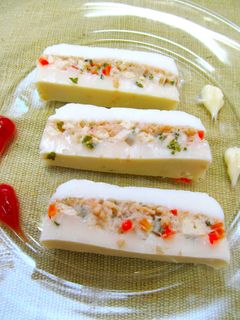 ●鶏そぼろと野菜達と牛乳のテリーヌ風●-レシピのメイン写真