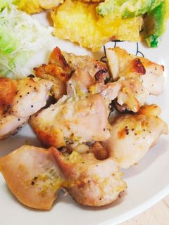 簡単!うまい!鶏もも肉の柚子胡椒焼き-レシピのメイン写真