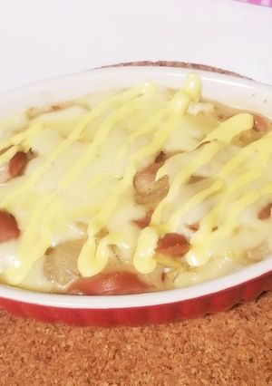 シチューの素でマヨチーズ焼き-レシピのメイン写真