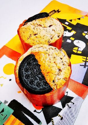 オレオのストロベリーティーマフィン-レシピのメイン写真
