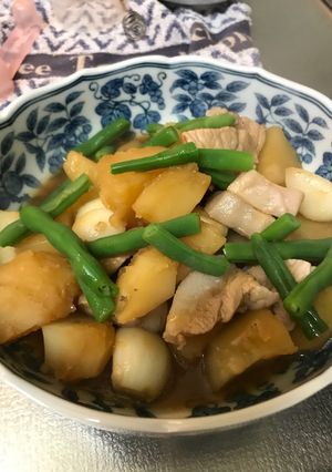 じゃがいもとにんにくの煮物-レシピのメイン写真