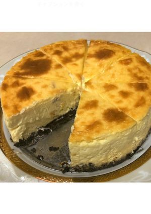 簡単♡砂糖なし♡ジャムチーズケーキ♡-レシピのメイン写真