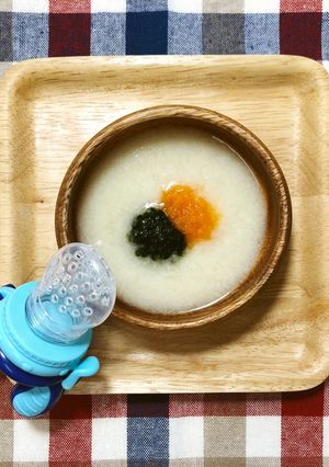 ★離乳食★レンジで1分！パン粥-レシピのメイン写真