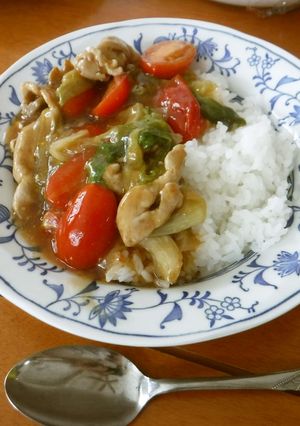 レタス農家の「レタス&とまと丼」☆-レシピのメイン写真