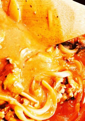 牛スジ肉のハッシュドビーフ(時短)-レシピのメイン写真