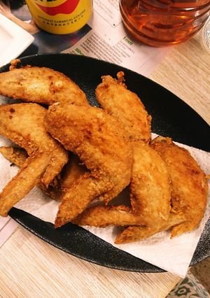超簡単 手羽先ガーリック揚げ 蒜蓉炸雞翅-レシピのメイン写真