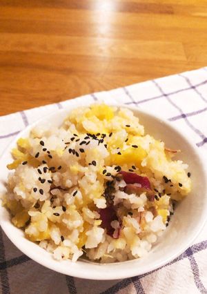 丸ごと入れる★さつまいもの炊き込みご飯★-レシピのメイン写真