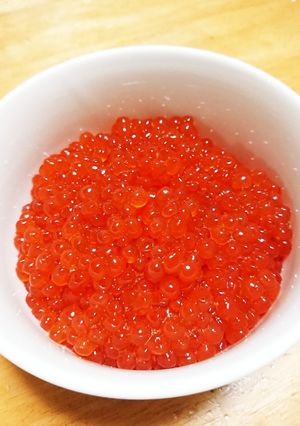 ☆自家製☆ぷりぷり鮮やか!いくら醤油漬け-レシピのメイン写真
