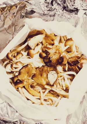 鮭のちゃんちゃん焼き風ホイル蒸し(^^)-レシピのメイン写真