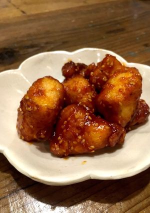 鶏むね肉使用 甘辛チキンたれの唐揚げ-レシピのメイン写真