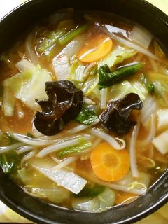 野菜炒めのあんかけラーメン-レシピのメイン写真