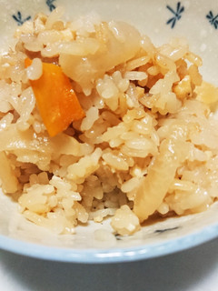 ちょっと手をくわえて、絶品大根ご飯♪-レシピのメイン写真