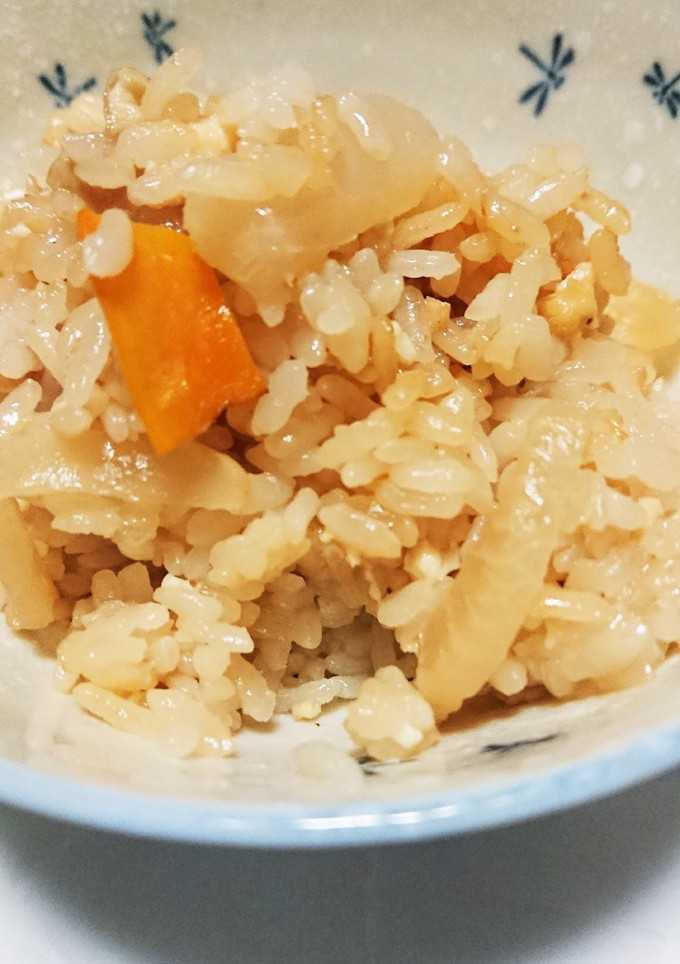 ちょっと手をくわえて、絶品大根ご飯♪-レシピのメイン写真