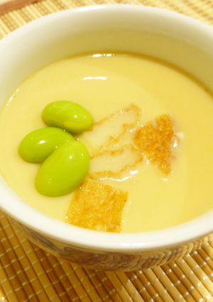 ミツカン八方だしで茶碗蒸し。ビストロで。-レシピのメイン写真