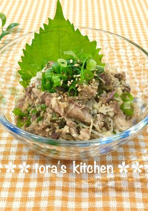 簡単☘️鯖缶deパパッとなめろう風-レシピのメイン写真