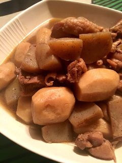 美味しい!里芋 鶏肉 こんにゃくの煮物-レシピのメイン写真
