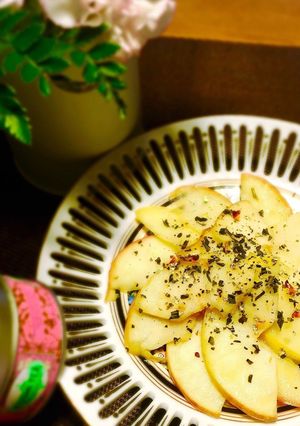 【簡単】紅茶香る焼きりんご-レシピのメイン写真