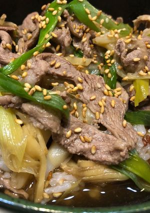 簡単♪牛丼みたいなラム丼〜無化調-レシピのメイン写真