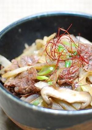 節約deたっぷり牛丼-レシピのメイン写真