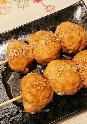 生姜風味のみたらし鶏だんご-レシピのメイン写真