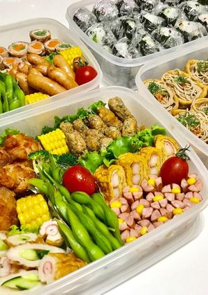 お弁当にお稲荷さん♡あれ?麺?-レシピのメイン写真
