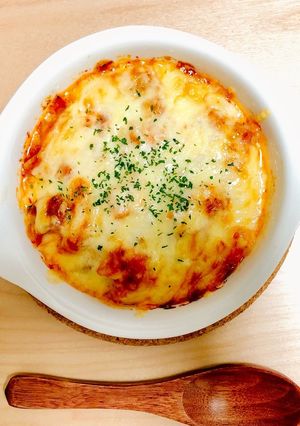 キムチと豆腐のグラタン-レシピのメイン写真