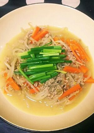 もやしの坦坦煮-レシピのメイン写真