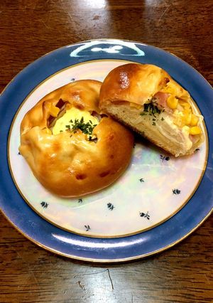 マヨコーンパン-レシピのメイン写真